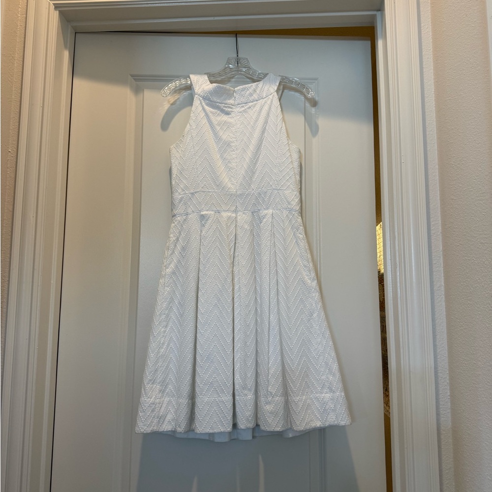 White House Black Market White Dress